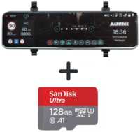 Видеорегистратор с GPS информатором Marubox M690GPS + карта памяти SanDisk microSDXC UHS-I 128Gb