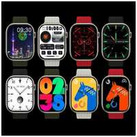 Смарт часы HK9PRO Красные/ Series 9 c AMOLED Экраном / Альтернатива Apple Watch/ Топовые Смарт часы