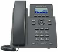 IP-телефон Grandstream GRP-2601, 2 SIP аккаунта, монохромный дисплей 132 x 48 с подсветкой, конференция на 5 абонентов, поддержка EHS