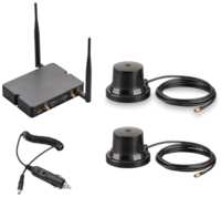 NETGIM Роутер 3G/4G-WiFi Kroks Rt-Cse DS m4 с 4G модемом LTE cat.4, две SIM-карты, до 150 Мбит/с с двумя антеннами для машины