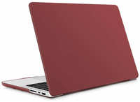 Чехол для MacBook Pro 14 2024 - 2021 M3 A2918 A2992 M2 A2779 M1 A2442 Pro Max Бордовая
