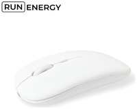 Мышь Run Energy беспроводная, бесшумная (белая)