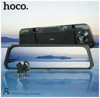 Видеорегистратор ″Hoco″DI36 в зеркале с задней камерой и ночной съемкой / Сенсорный экран, авторегистратор зеркало FullHD 1080p