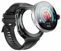 Смарт часы  /  Умные часы  /  Smart Watch  /  Фитнес часы  /  Hoco Y14, цвет черный