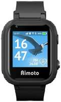 Aimoto Детские смарт-часы Aimoto Pro 4G, 1.4″, GPS, sim, камера, звонки, геозоны, IP67, SOS, черные