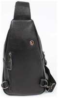 YO мужской рюкзак-бананка LPX024 черный