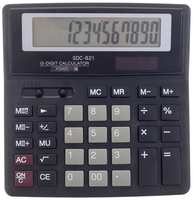 Сима-ленд Калькулятор настольный 12-разрядный SDC-821 двойное питание 589584