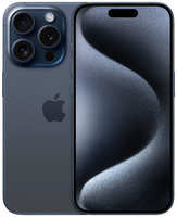 Смартфон Apple iPhone 15 Pro 128 ГБ, Dual еSIM, синий титан