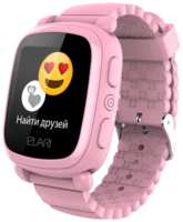 Детские умные часы ELARI KidPhone 2 c SIM-картой с балансом 1200 в комплекте, розовый