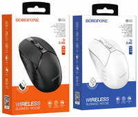 Компьютерная мышь беспроводная Borofone BG5 Business 2.4G Black