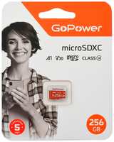 Карта памяти 256Gb MicroSD GoPower (00-00025684)
