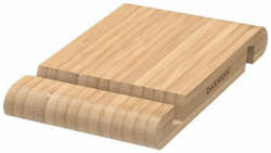 Подставка держатель для телефона/смартфона/планшета настольная из бамбука, DASWERK, 263155