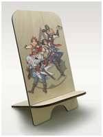 Бруталити Подставка для телефона c рисунком УФ игры Assassin's Creed Синдикат (Syndicate, Абстерго) - 460