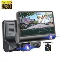 Видеорегистратор Full HD 1080р /  Автомобильный видеорегистратор /  3 камеры /  G-sensor