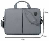 Сумка для ноутбука 15.6 дюймов Размер сумки Ширина 41См Глубина 6См Высота 30См Длина плечевого ремня: 120См