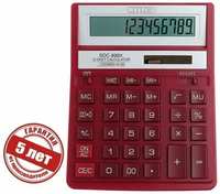Калькулятор настольный 12-разрядный SDC-888XRD, 158*203*31мм, двойное питание