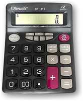 Калькулятор настольный, бухгалтерский CT-111, черный