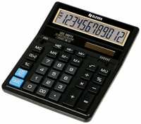 Калькулятор настольный Eleven SDC-888TII (12-разрядный) двойное питание, черный (SDC-888TII)