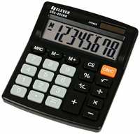 Калькулятор настольный Eleven SDC-805NR (8-разрядный) двойное питание, (SDC-805NR)