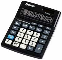 Калькулятор настольный Eleven Business Line CMB1001-BK (10-разрядный) двойное питание, (CMB1001-BK)