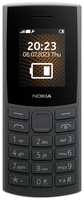 Телефон Nokia 105 (2023), 2 SIM, древесный уголь
