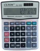 Калькулятор настольный, Clton CL-1233, 16-разрядный, двойное питание. / В упаковке шт: 1