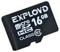 Карта памяти Exployd MicroSD, 16 Гб, SDHC, класс 10