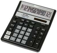 Калькулятор Eleven настольный, 12 разрядов, двойное питание, 158х203х31 мм, (SDC-888X-BK)