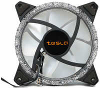 Вентилятор TESLA RGB 120-3D, 120мм, 1200rpm, 3-pin+Molex, /RGB