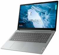 Ноутбук LENOVO IdeaPad 1 15IGL7 N4020 / 8GB / 256GB SSD / 15.6″ FHD / NoOS Grey (82V700EMUE), серый