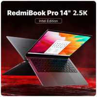 14″ Ноутбук Xiaomi RedmiBook Pro 14″ 120 Гц 2560x1600, Intel Core i7-12650H 2.3 ГГц, RAM 16 ГБ, SSD 512 ГБ, NVIDIA GeForce MX550, русская клавиатура