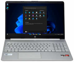 Ноутбук HP Laptop 15s 15.6″ FHD/AMD Ryzen 5-5500U 2.1ГГц/8Гб DDR4 RAM/512Гб SSD/AMD Radeon Graphics/Windows 11 Pro/Русская клавиатура