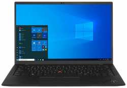 Ноутбук Lenovo ThinkPad X1 Carbon Gen 9 20XW00GWCD Intel Core i7 1165G7, 2.8 GHz - 4.7 GHz, 16384 Mb, 14″ 2240x1400 (2.2K), 512 Gb SSD, DVD нет, Intel Iris Xe Graphics, 4G LTE, Windows 11 Home, черный