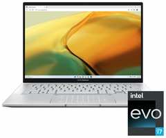 Ноутбук ASUS Zenbook 14 UX3402VA-KP309, 14″ (2560х1600) IPS /Intel Core i5-1340P/16ГБ LPDDR5/512ГБ SSD/Iris Xe Graphics/Без ОС, (90NB10G6-M00FF0)