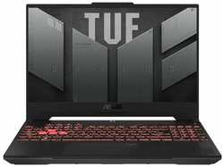 Игровой ноутбук ASUS TUF Gaming A15 FA507UI-HQ059, 15.6″ (2560x1440) IPS 165Гц/AMD Ryzen 9 8945HS/32ГБ DDR5/1ТБ SSD/GeForce RTX 4070 8ГБ/Без ОС, (90NR0I65-M00330)