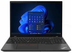 Ноутбук Lenovo ThinkPad T16 Gen 1 Ноутбук 16″, AMD Ryzen 7 PRO 6850U (2.7 ГГц), RAM 16 ГБ, SSD 1024 ГБ, AMD Radeon 680M, Windows Home, черный, Английская раскладка