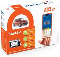 StarLine A93 2CAN+2LIN LTE ECO автосигнализация с автозапуском, дистанционным управлением и управлением со смартфона