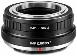 Адаптер K&F Concept для объектива M42 на Nikon Z