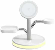 Беспроводное ЗУ Earldom WC51 для смартфона, iWatch, AirPods, 2А, Qi 15W, 4в1, Magsafe