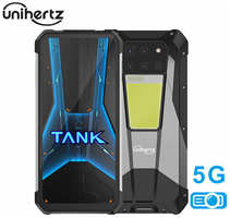 Unihertz Tank 3 Pro, Android 14 5G 16+512 ГБ смартфон c проектором рейтинг IP68 аккумулятор 23800 мАч зарядка 120W две SIM-карты + Micro SD