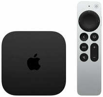 Приставка Apple TV 4K 2022 г. HDR 128 GB Черная (3-го поколения) Wi-Fi + Ethernet