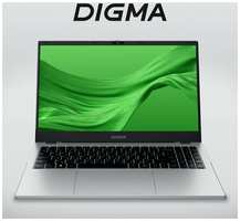 Ноутбук Digma EVE P5852 N200 8Gb SSD256Gb 15.6″ IPS FHD W11Pro silver 5900mAh