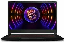 Ноутбук игровой MSI Thin GF63 12UCX-898US 15.6″, IPS, Intel Core i5 12450H 2ГГц, 8-ядерный, 16ГБ DDR4, 1ТБ SSD, NVIDIA GeForce RTX 2050 - 4 ГБ, Windows 11 Home, [9s7-16r821-898]