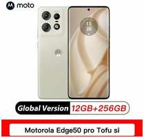 Смартфон Motorola Edge 50 Pro, 12/256ГБ, global, 12G 256G Tofu Si, Официальный стандарт, Motorola, Edge 50 Pro, Смартфон, 12ГБ, 256ГБ, global, новый