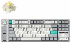 Механическая клавиатура Keychron QMK Lemokey L3, 91 клавиша, алюминиевый корпус, RGB, Gateron Jupiter Banana Switch