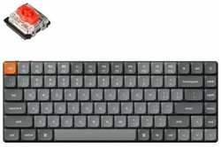 Беспроводная механическая ультратонкая клавиатура QMK Keychron K3 Max, 84 клавиши, RGB-подсветка, Gateron Switch