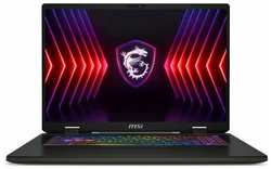 Ноутбук игровой MSI Sword 17 HX B13VFKG-221XRU 17″, IPS, Intel Core i7 13700HX 2.1ГГц, 16-ядерный, 32ГБ DDR5, 1ТБ SSD, NVIDIA GeForce RTX 4060 для ноутбуков - 8 ГБ, Free DOS, космос [9s7-17t214-221]