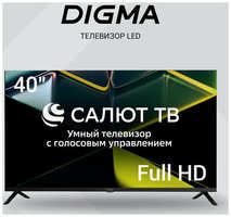 Телевизор Digma Салют ТВ DM-LED40SBB36, 40″, LED, FULL HD, Салют ТВ