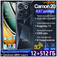 VOVE Смартфон Camon 20 Новые игровые мобильные телефоны для студентов