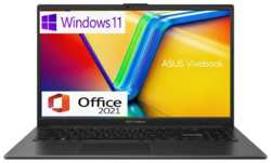 Ноутбук Asus E1504GA 15,6″ FHD, i3-N305-8 ядер до 3.8 ггц, ОЗУ 8Gb, SSD 256Gb, Win 11PRO+MS office 21, русская клавиатура